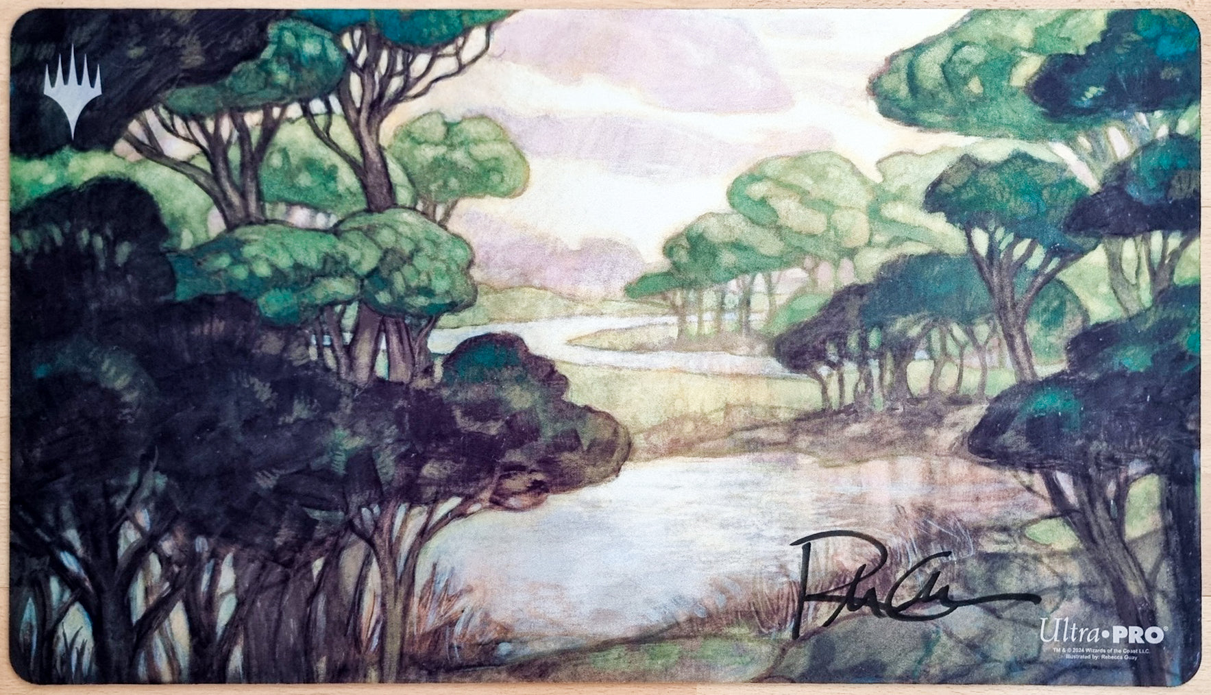 Forest - Signed by Rebecca Guay – MTGPlaymats