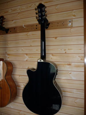 エレアコ ギター JUNO EA-50FC ／SBE シースルーブルー fホール