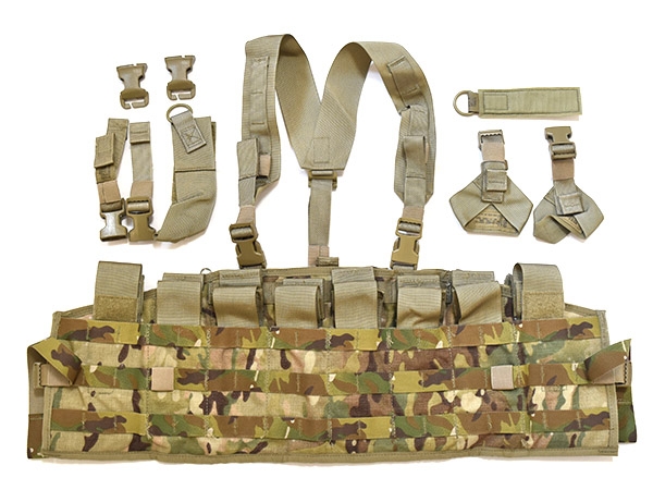 米軍実物 TAP タクティカル アサルトパネル チェストリグ マルチカム