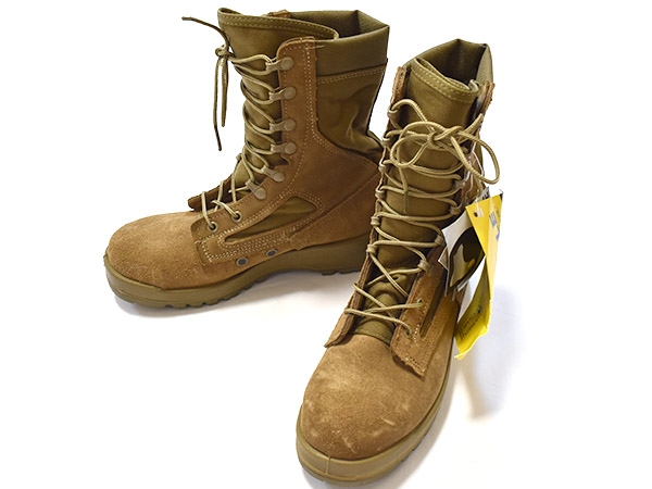 米軍実物 BELLEVILLE 551ST コンバットブーツ コヨーテ 6R 24cm 陸軍