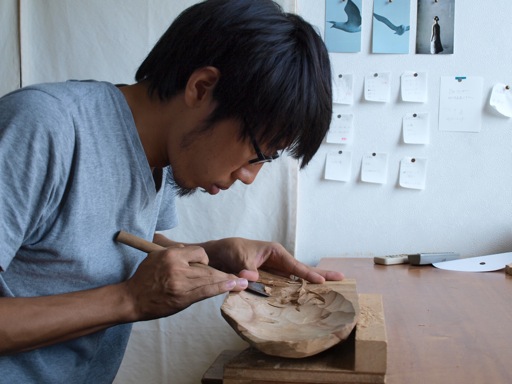 クロヌマタカトシ「木彫り」 | もみじ市