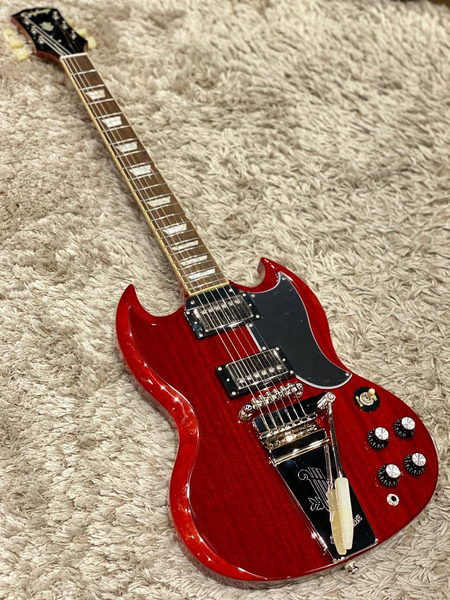 Epiphone SG Standard 1961 Maestro Vibrola Vintage Cherry