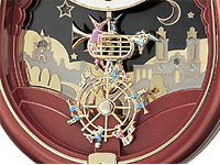 CITIZEN電波掛時計パルミューズロンド No.4MN401 | 日本時計堂