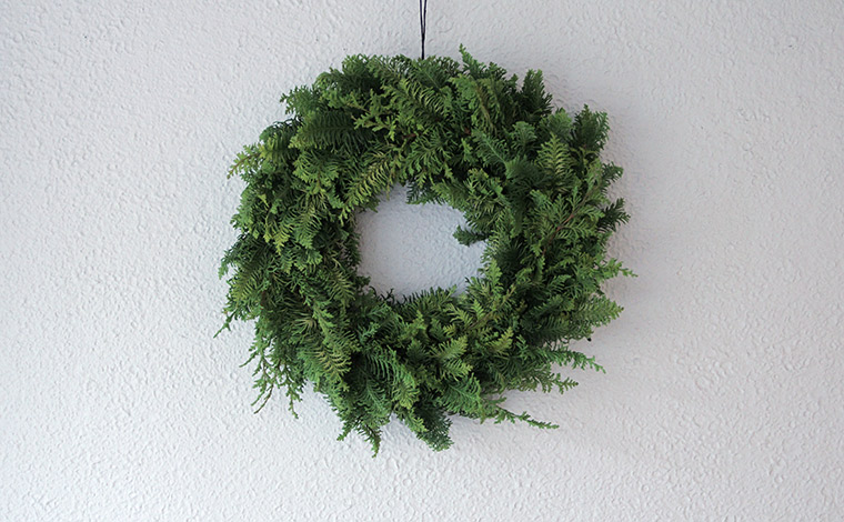 christmas wreath 2016 / クリスマスリース | on the shore | ブログ