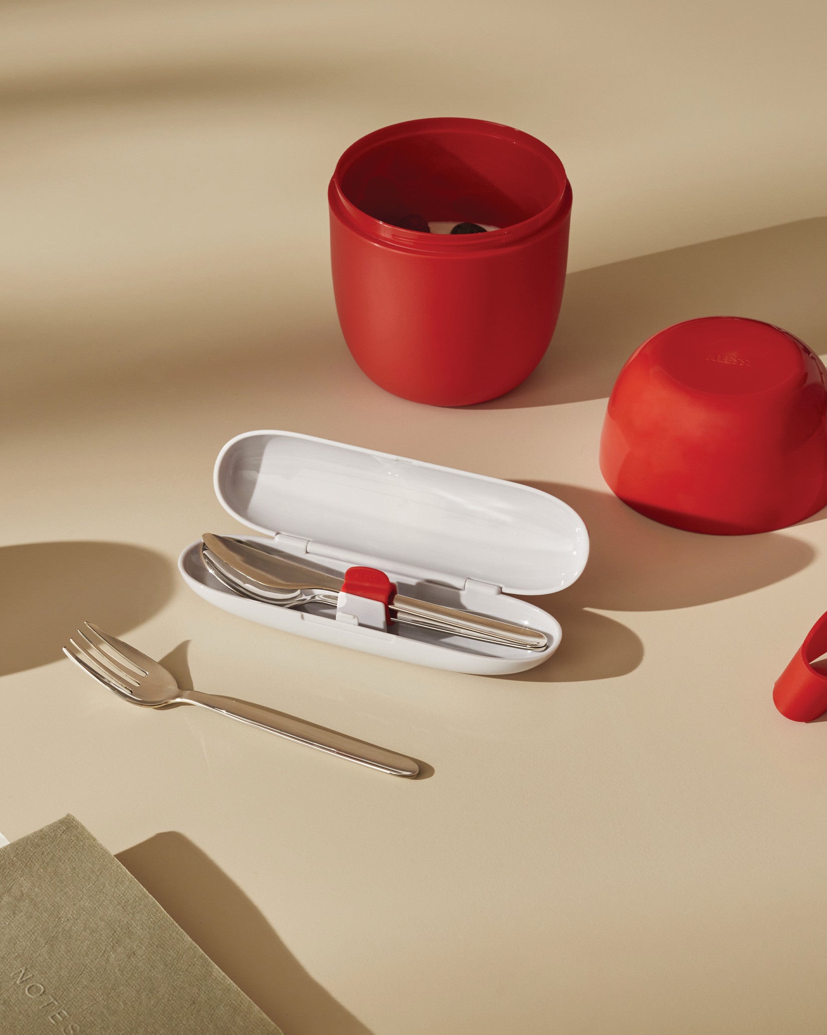 Food à porter: Travel cutlery set by Sakura Adachi | Alessi