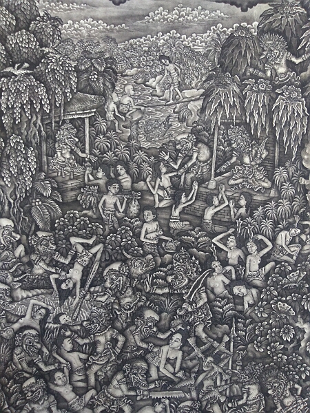 バリ絵画の商品ページ