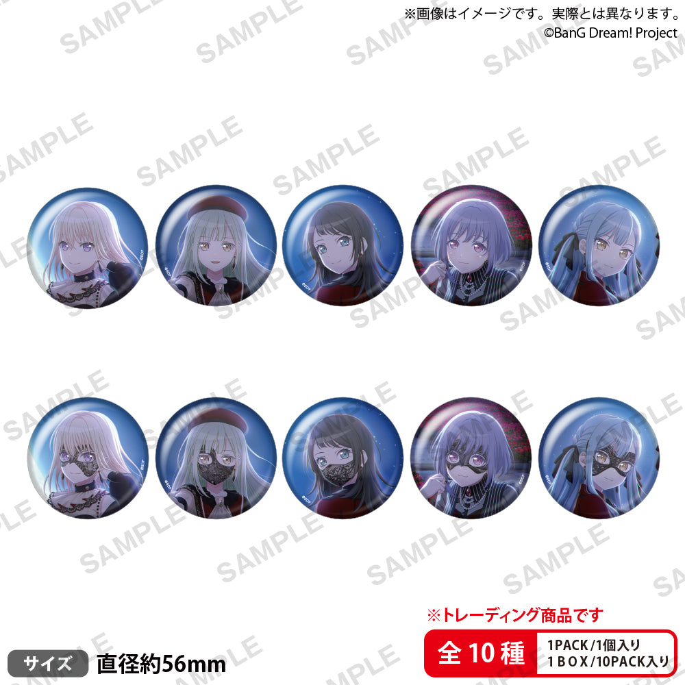 BanG Dream! トレーディング缶バッジ Night Owl ver. side Ave Mujica