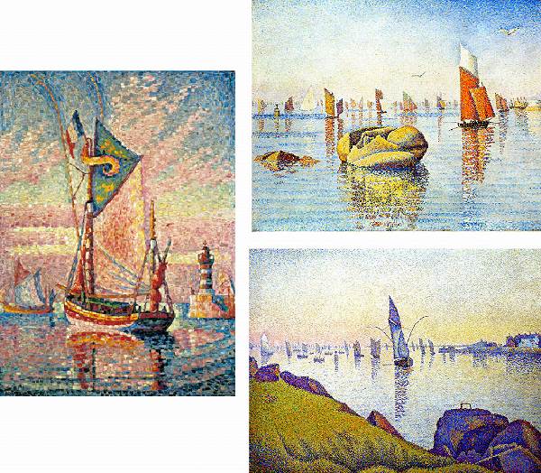 囲われた町 コンカルノー」 と 画家シニャック: ボンジュール！今日も