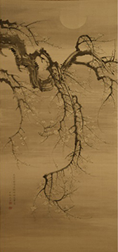 月下梅図／滋賀県立琵琶湖文化館 The Museum of Shiga Prefecture