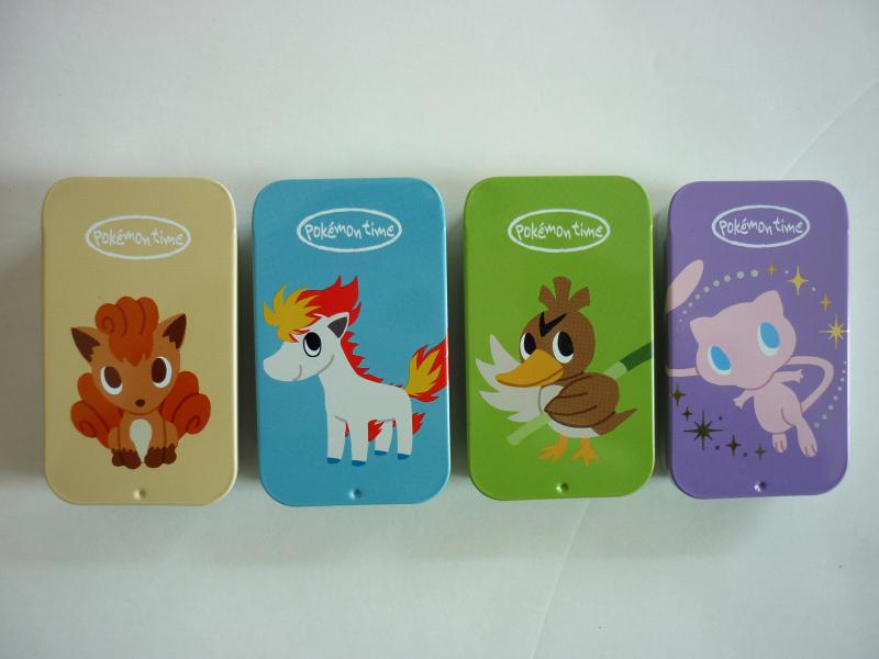 ぽけもん☆かふぇ プチ缶コレクション pokemon time カラフルラムネ