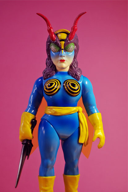 妖怪 蜂女(メディコム・トイ 東映レトロソフビコレクション 仮面
