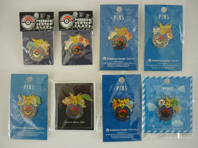 ぽけもん☆かふぇ ポケモンセンター ロゴピンズ
