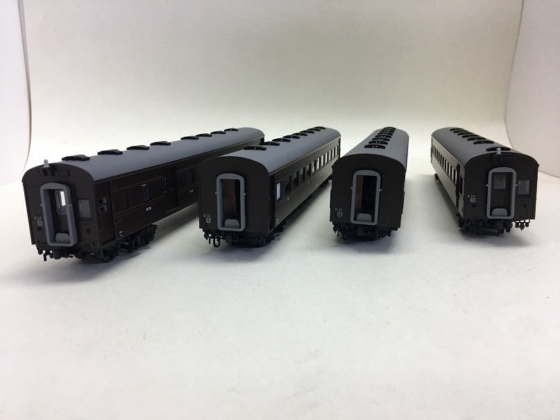 天賞堂さんの新製品 プラスティック製 JR 旧型客車 | ジュニア模型店