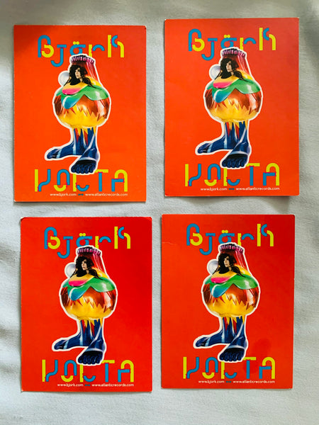 BJORK - 4 Promotional VOLTA cards – Borderline MUSIC