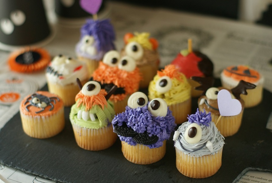 片瀬山C's Libre 10月 『 ハロウィーンのモンスターカップケーキを作