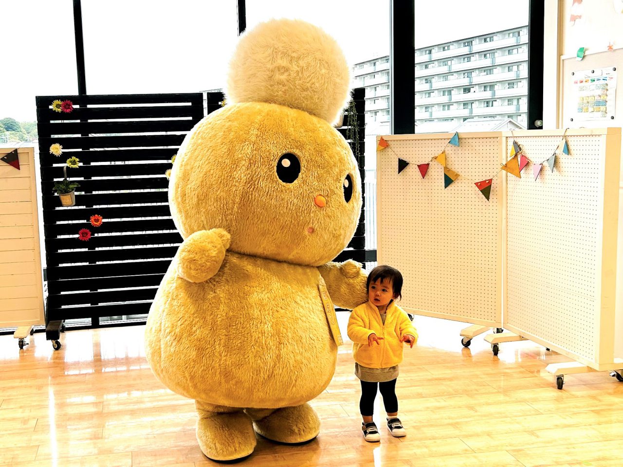 くみまちモールあさかに「ぽぽたん」がやって来ました！😲 | 【公式