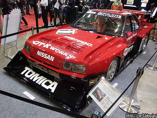 トミカ・スカイラインターボのスーパーシルエットはR30型シルエット
