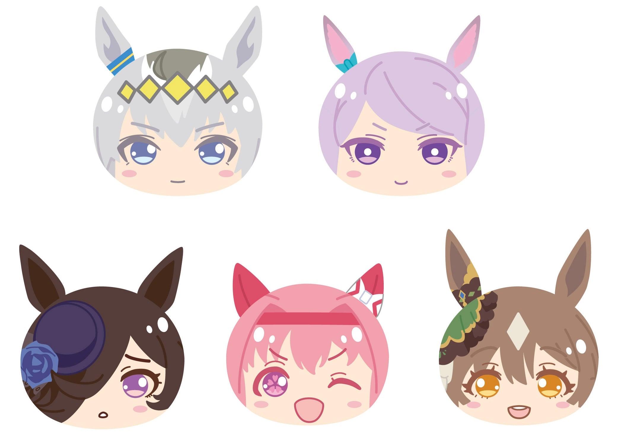 ウマ娘 プリティーダービー』「おまんじゅうにぎにぎマスコット」第4弾