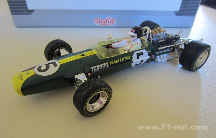 F1 Diecast Review: Quartzo 1:18 scale Jim Clark Lotus 49 | F1-nut.com
