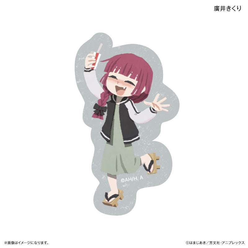 アニメ「ぼっち・ざ・ろっく！」 ダイカットステッカー 廣井きくり