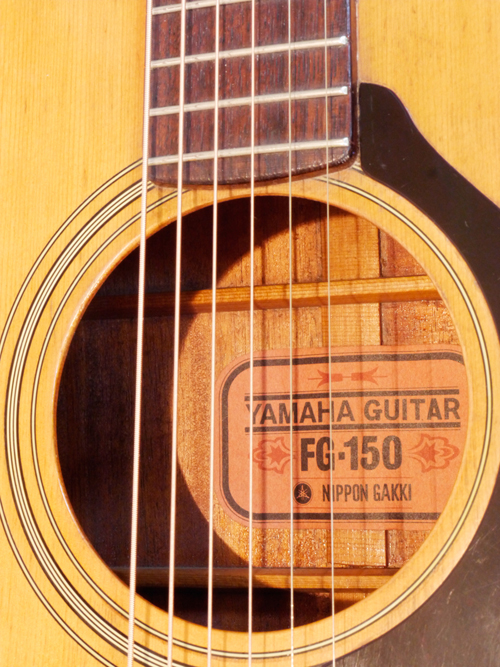 ❤️初期型 赤ラベル YAMAHA FG-150 アコースティックギター 1968 赤
