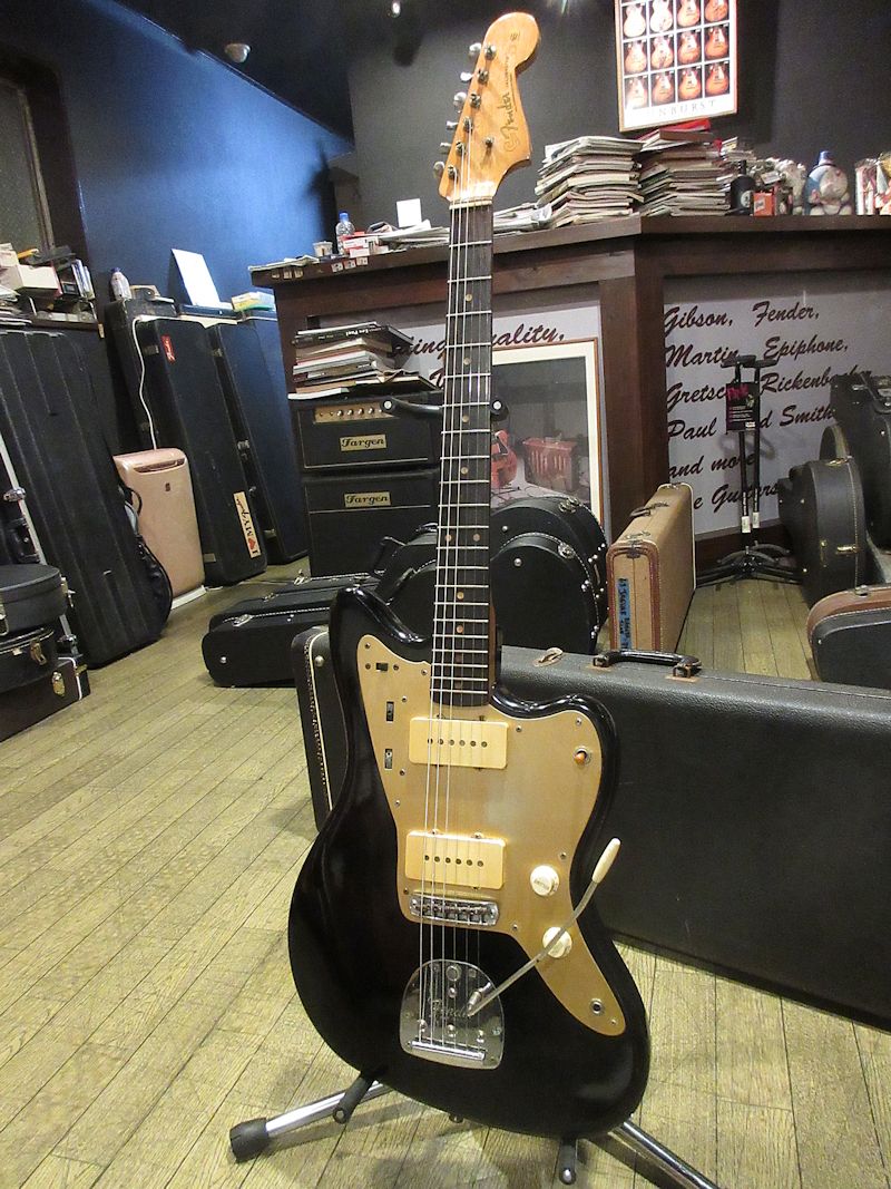 1959 Fender Jazzmaster Black - ヴィンテージギター買取り・販売の