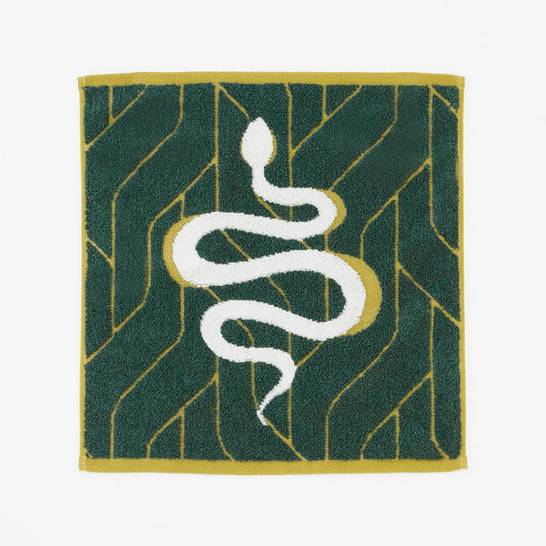 コットン＆バンブー 干支 巳 ウォッシュタオル｜Hippopotamus-ヒポポタマス