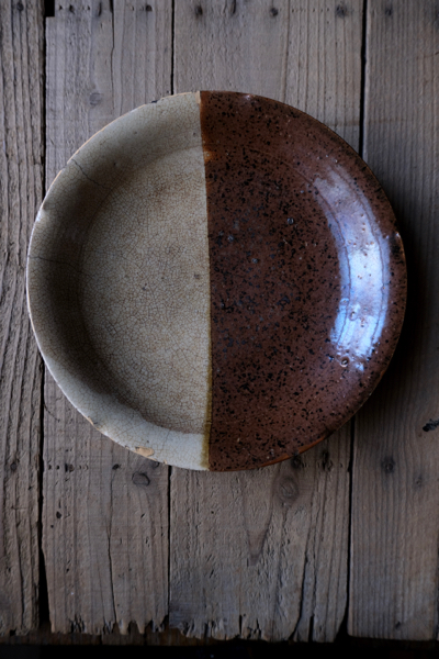 御深井掛け分け皿