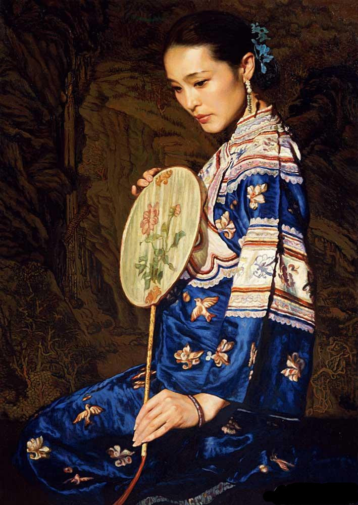 写实派著名油画家陈逸鸣Chen YiMing_全球书画名家官网_道子羲之