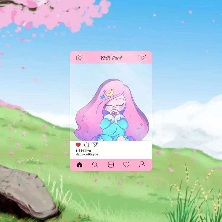 クリアカード1個（1セットは5枚）から注文ok – idworld