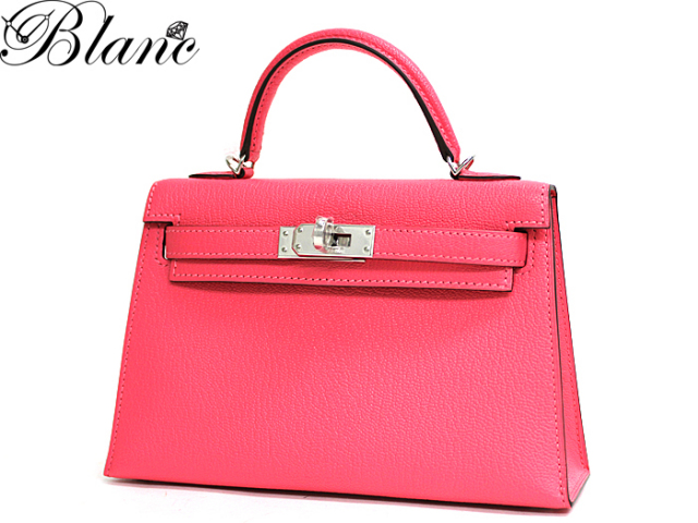 エルメス ◇ ケリー2 ミニ ◇ シェーブル ローズリップスティック 【未