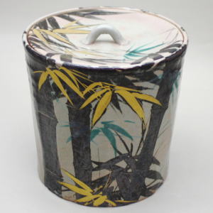 茶器/茶道具 水指（水差し）】 乾山写し 竹 山川巌作 – 今屋静香園