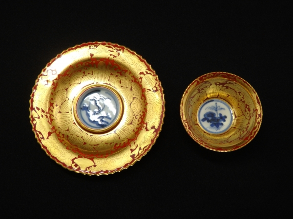 永楽和全 金襴手酒杯 | 坂井春明堂