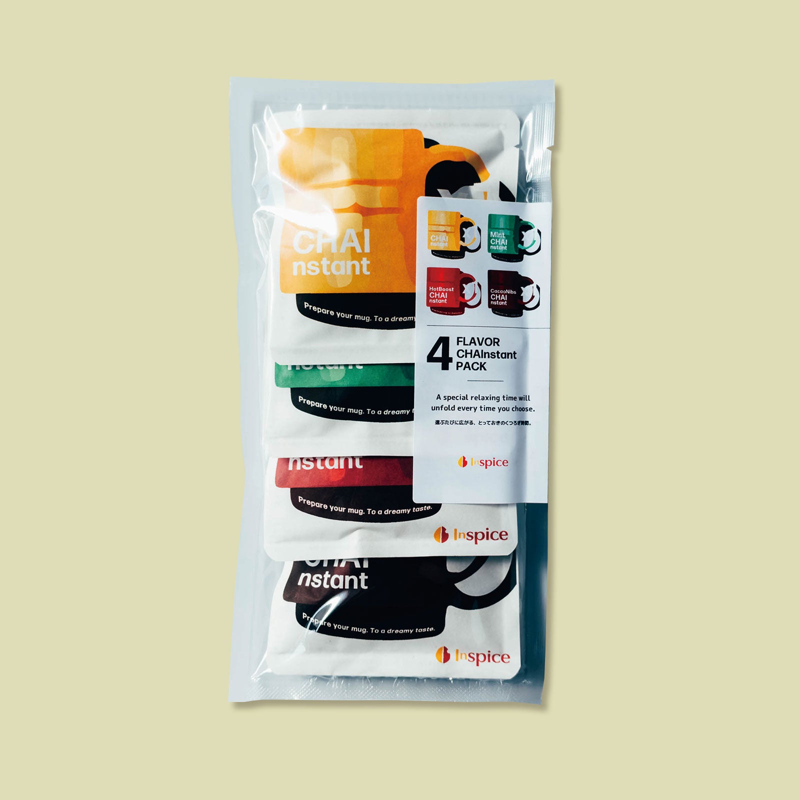 4 FLAVOR CHAInstant PACK「4フレーバー チャインスタント パック