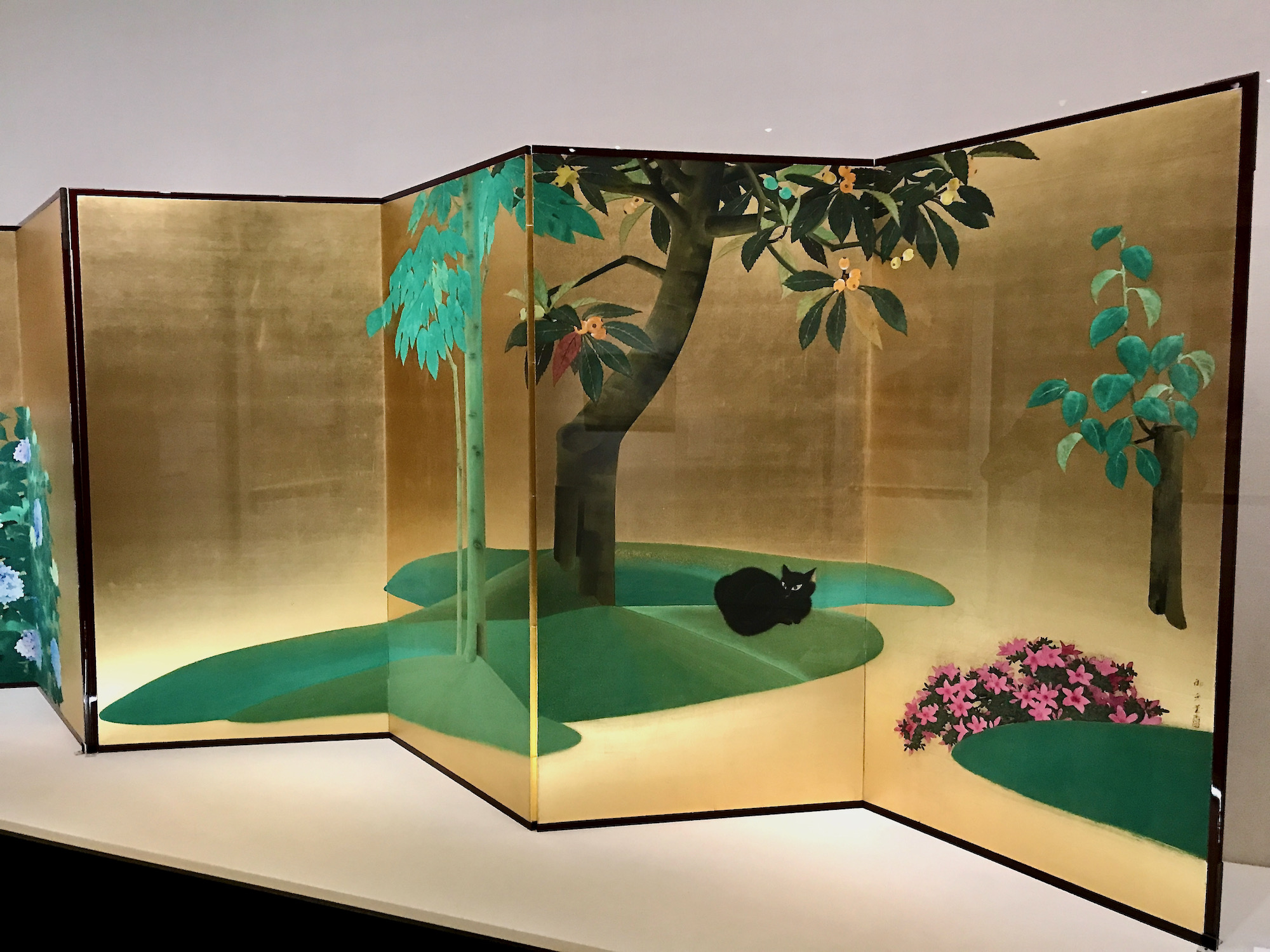 山種美術館】ねっとりな金にクールな金⁉︎日本画家速水御舟が極めた