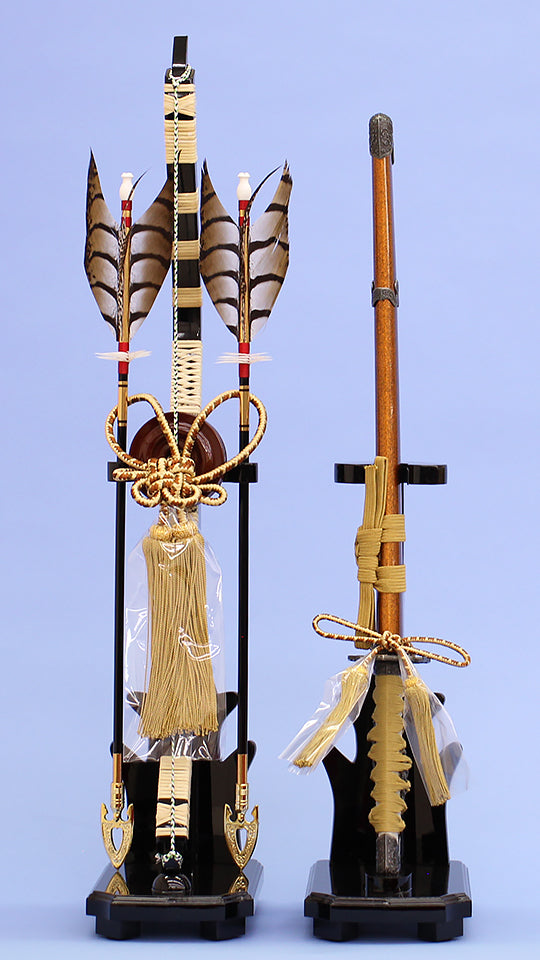 五月人形用付属品、弓太刀セット単品販売 25号 飛鳥 – 寿鳳人形の東芸