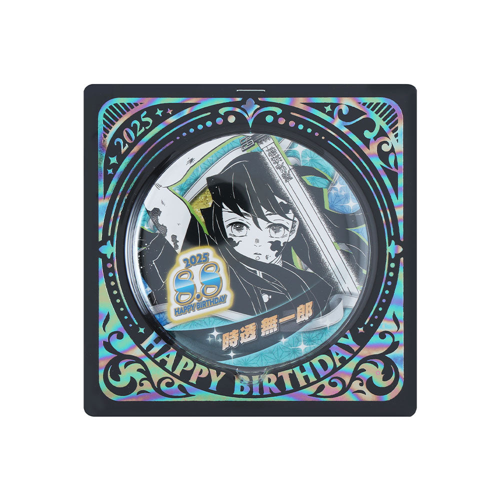 鬼滅の刃 C105 幕間画WEBSHOPくじ 箔押し缶バッジ5点 時透無一郎 鬼滅