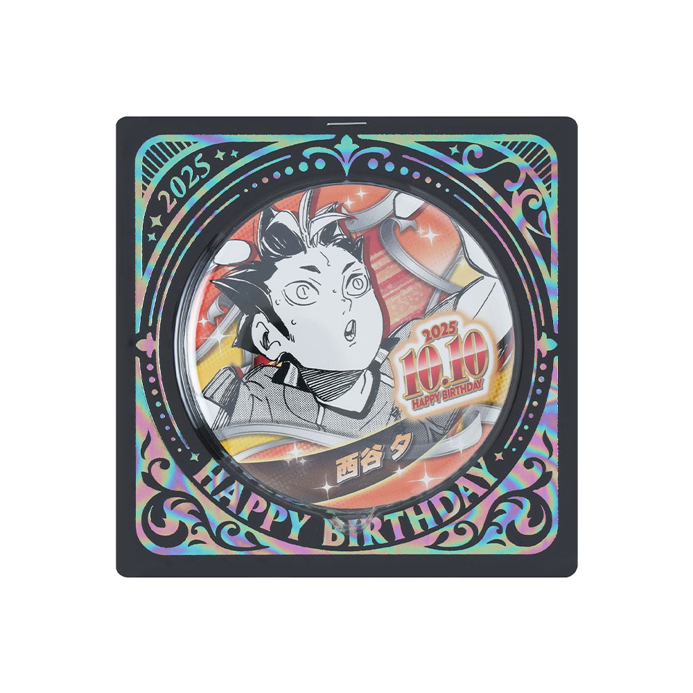 ハイキュー!!』バースデイ缶バッジ 西谷夕 – JUMP SHOPオンライン
