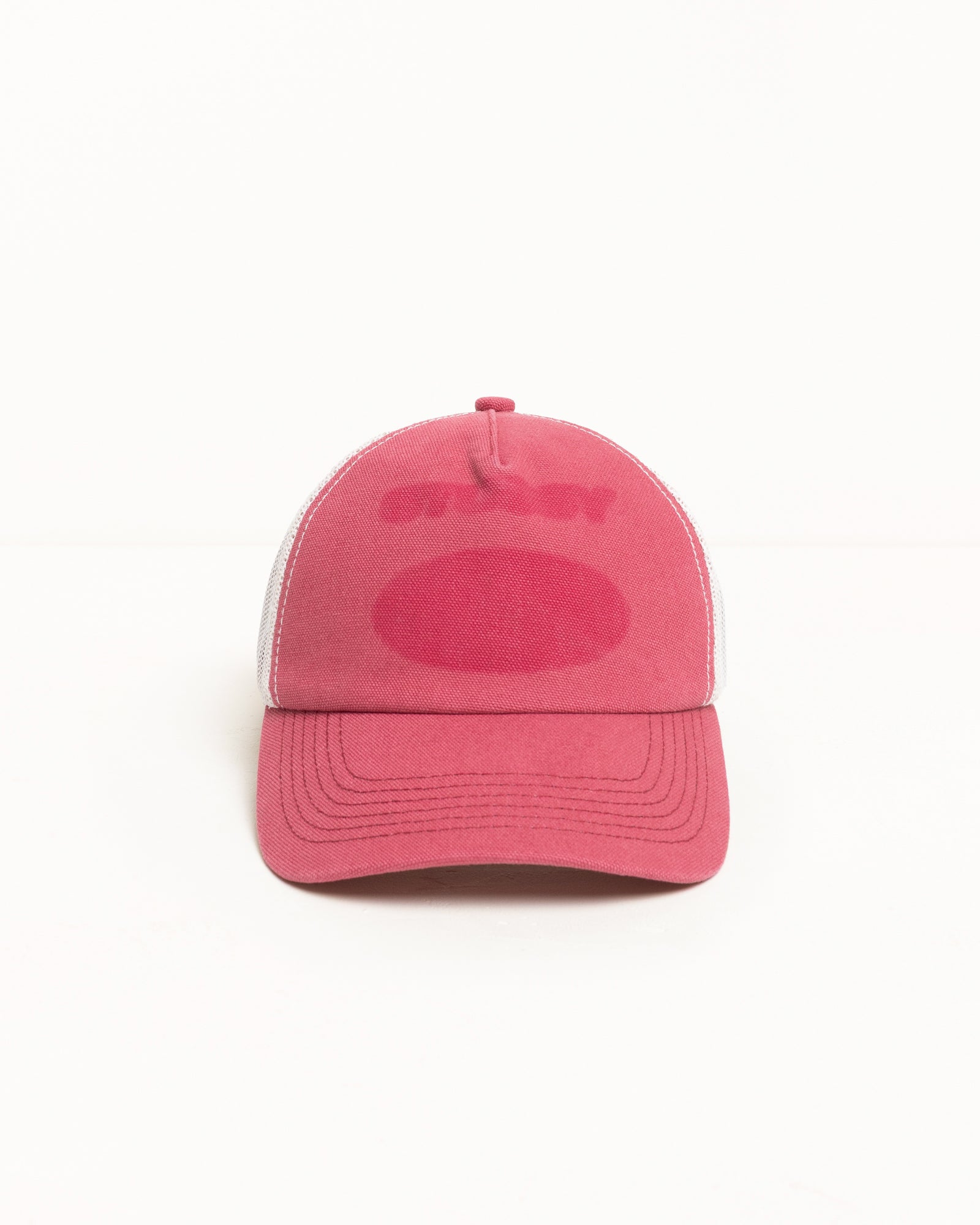 Ghost Logo Trucker – Red | Headwear | Stüssy Japan