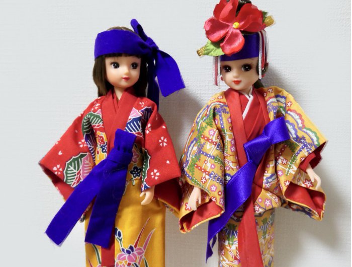 琉球リカちゃんズがやってきた | ちいさなおもちゃばこ