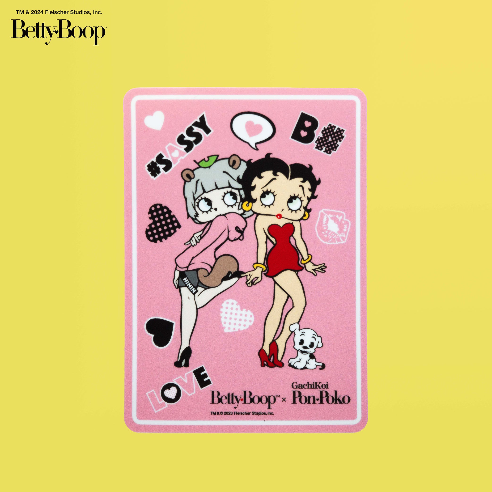 POKOPEA Collaboration】BETTY BOOP™ x ガチ恋ぽんぽこ So Cute