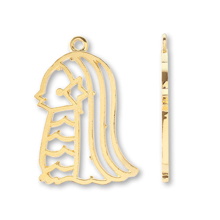 レジンフレーム アマビエ様 No.1 ゴールド – 貴和製作所オンラインストア