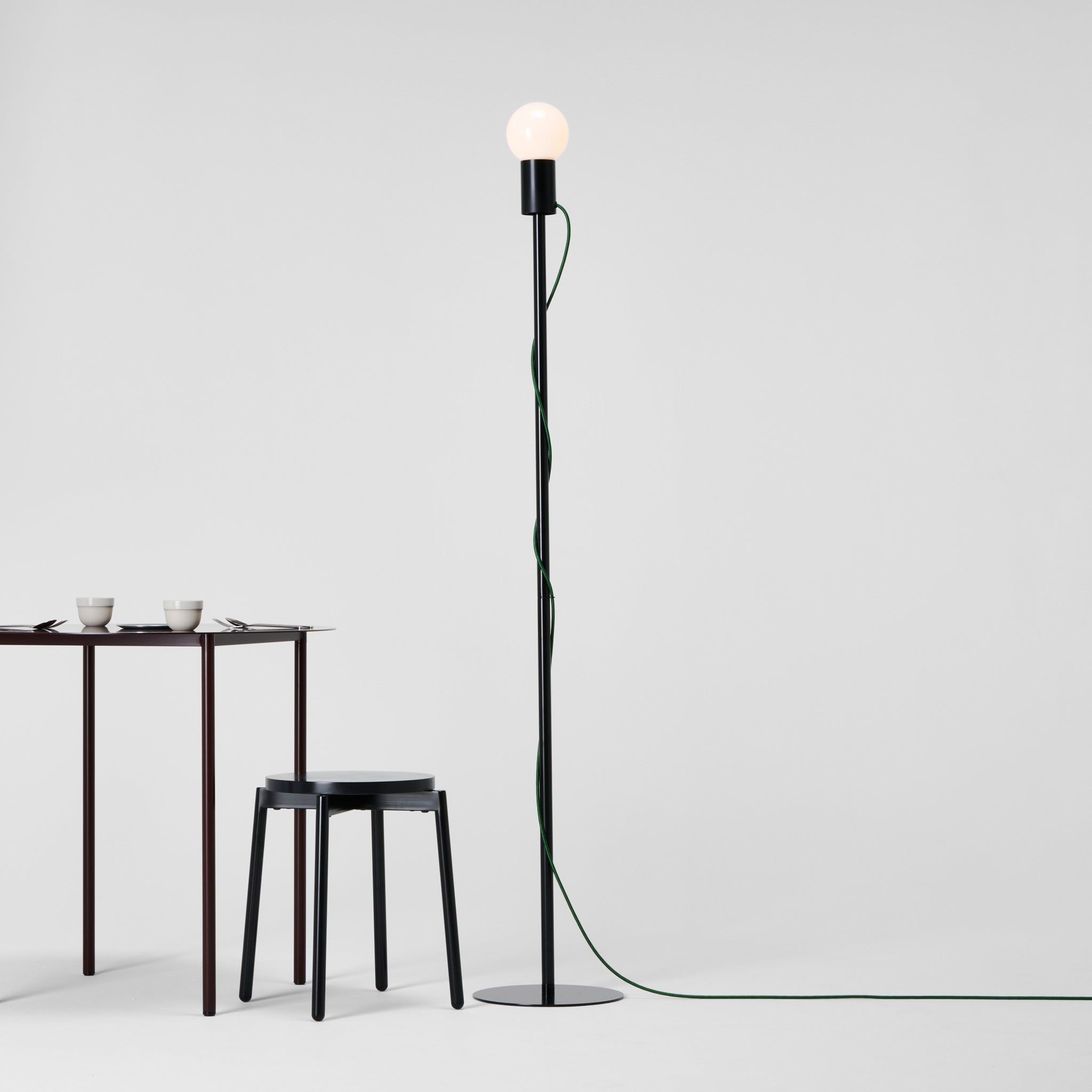 ライトスタンド-03-ブラック ※照明部分（LGT-01）別売 - KIT