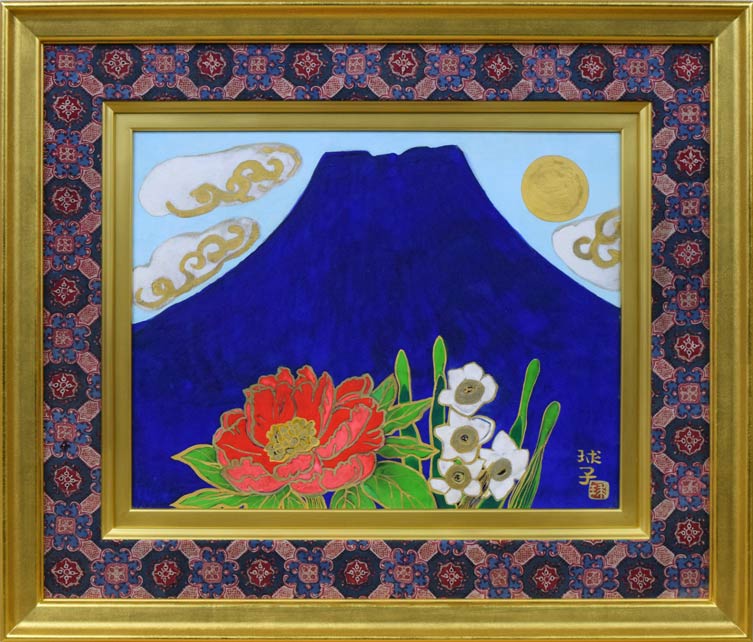 ユトリロ、サンバンサン通り、希少画集画、高級額装付