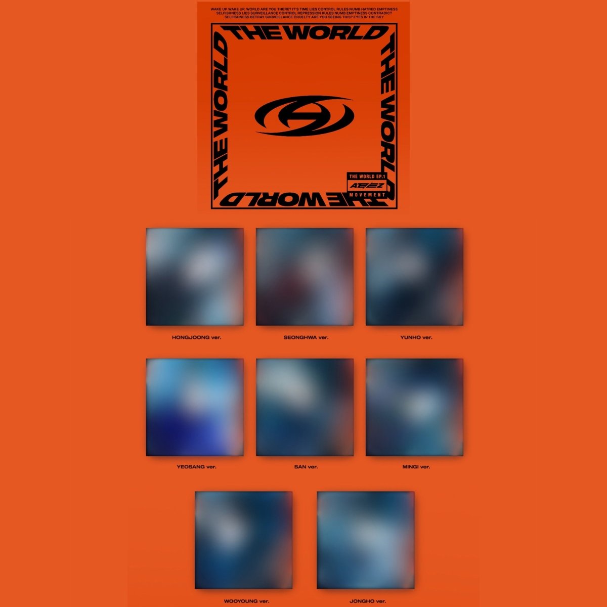 ATEEZ - THE WORLD EP.1 : MOVEMENT ( Digipack Version / You can