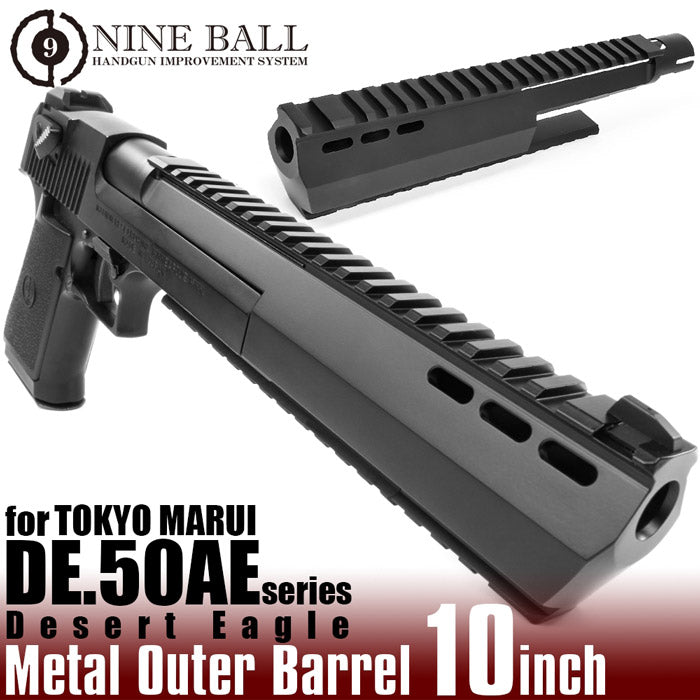 Marui DE.50AE Metal Outer Barrel 10 inch