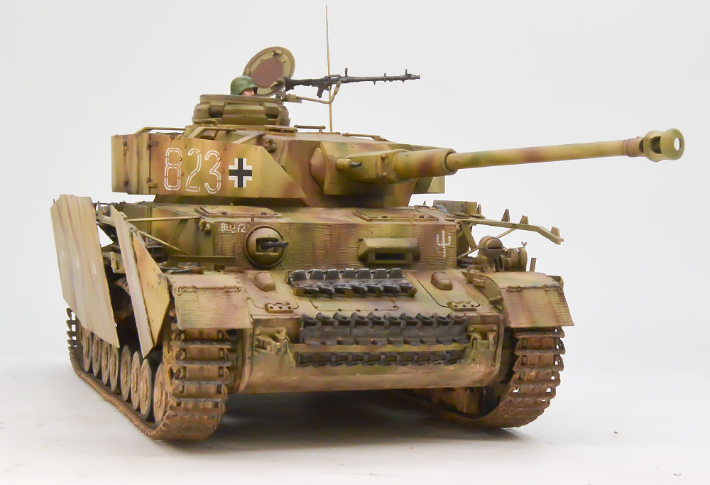 プラモ日記 » ドイツ・4号戦車H型 その7 完成!!