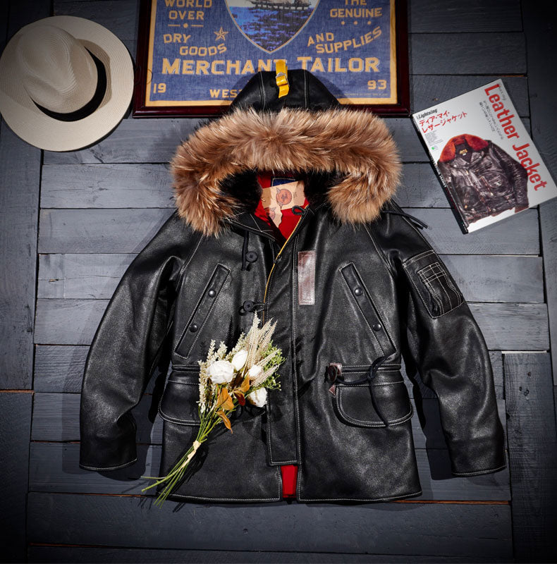 ☆カウレザー N3Bフライトジャケット☆L～3XL – quietman clothes