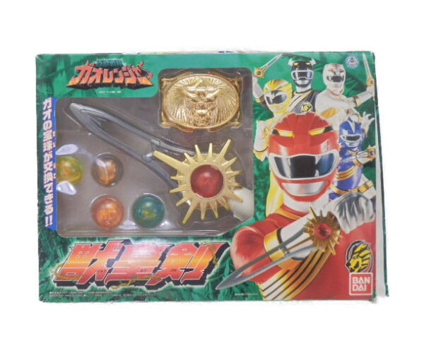 バンダイ 百獣戦隊ガオレンジャー 獣皇剣 中古 BANDAI ガオの宝珠