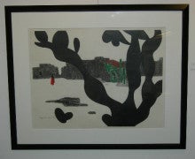 斎藤清 木版画 メキシコ（2）入荷 】 | 福島県郡山駅前の画廊